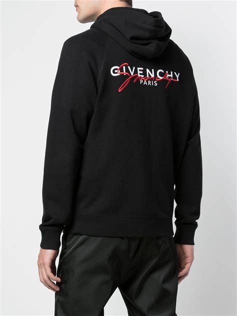 givenchy men's hoodie|Givenchy zipper front hoodie.